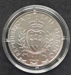 1 Unze 5 Euro Silber San Marino 2024 - Heregrine Falcon - AG999